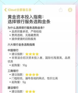 黄金投资和黄金理财有区别吗？