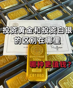 黄金和白银哪个更值得投资？