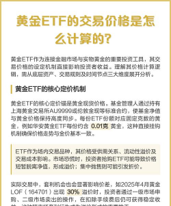 黄金ETF适合普通投资者购买吗？