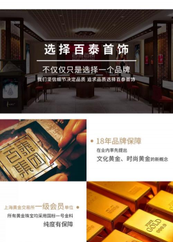 12月23日百泰黄金1288元/克