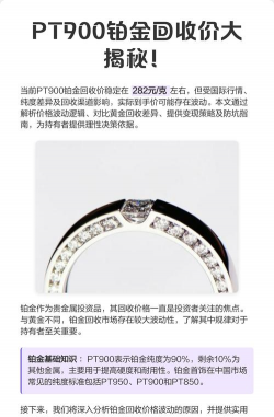 PT900铂金回收今日最新价格多少（2025年06月26日更新）