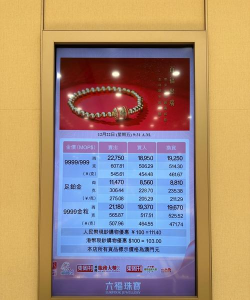 2026年01月12日澳门黄金最新价格