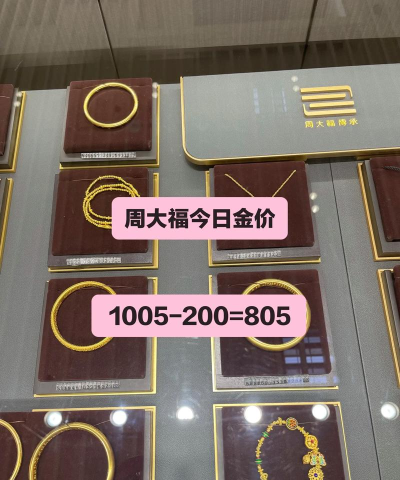 2026年06月16日金大福黄金铂金多少一克
