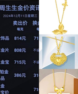 2025年07月07日周生生黄金铂金多少一克