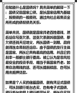 国债是什么意思