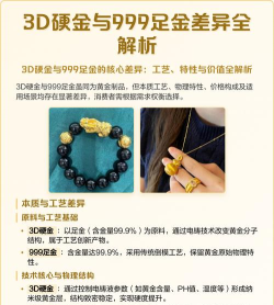 3d硬金和足金有什么区别