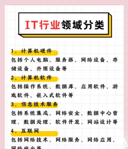 什么是it行业