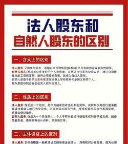 自然人股东什么意思
