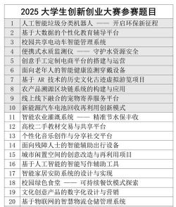 创业项目是什么