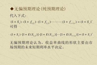 纯粹预期理论的概述