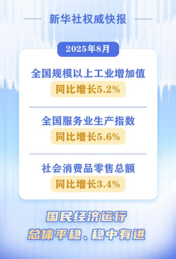 经济运行稳中向好 八月份财政收入继续回暖