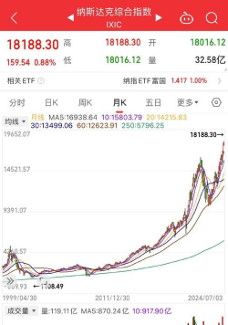 纳斯达克综合指数跌幅扩大 现跌0.5%