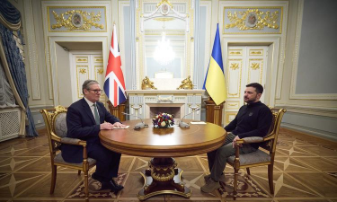 乌克兰议会批准与英国百年伙伴关系协议