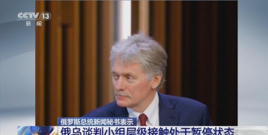 俄总统新闻秘书：俄乌间换俘工作目前处于暂停状态