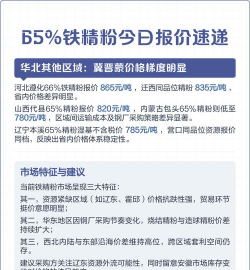 2025年06月05日今天铁精粉价格多少