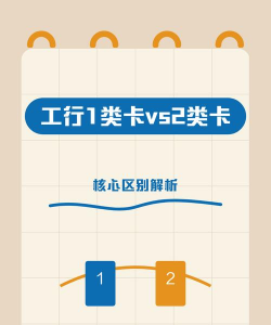 工行2类卡和1类卡区别