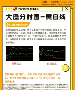 上证指数分时图的黄白线是什么意思