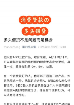 多头借贷是什么意思