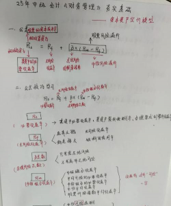 资本资产定价模型公式