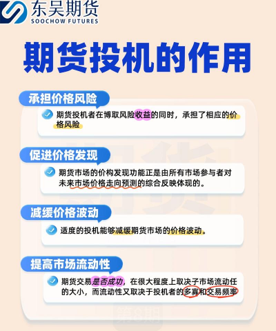 期货投机的功能作用