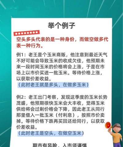 买空的主要特点