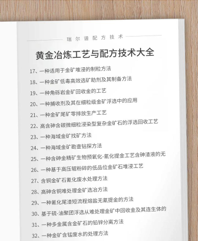 黄金提炼技术与配方？