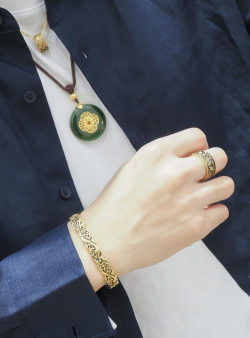 中年男士戴什么金饰好看？