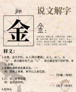 金的古今异义是什么？