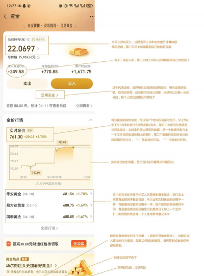 支付宝买黄金新手入门？