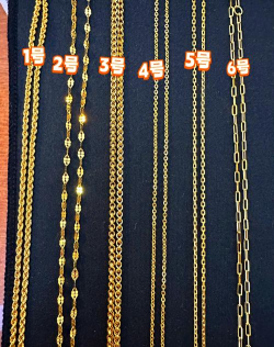 黄金项链的链型有那些？