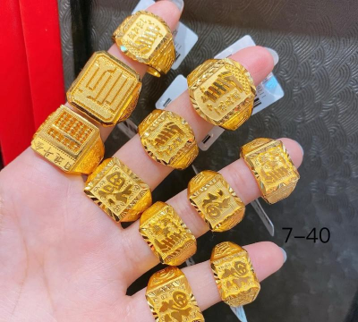 为什么纯金的戒指都是活口的？