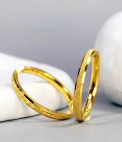 3D足金黄金戒指能戴一辈子吗？