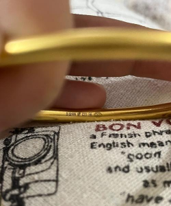 六福黄金钢印是什么字？