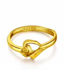 六福珠宝黄金戒指标志？