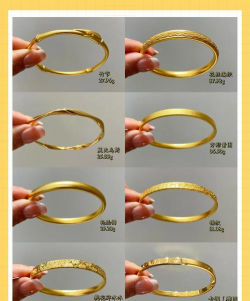 不分年龄哪款黄金手镯比较好看？