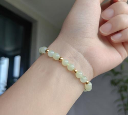 串手链用什么金珠子好？