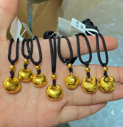 中国黄金宝宝吊坠系法？