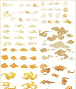 黄金祥云图案寓意？