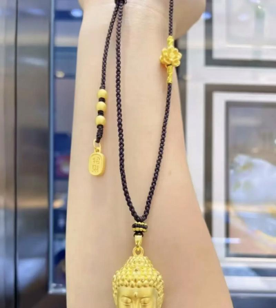 黄金佛吊坠的绳子编法？