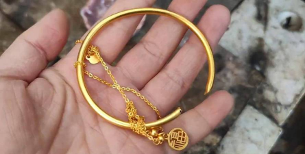 25克黄金能打镯子和项链吗？