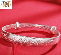 十二生肖足银手镯什么意思？
