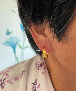 适合60多岁老人耳环？