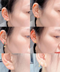 纯黄金耳环容易坏吗，佩戴要注意什么？