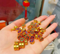 古法烧蓝沙金合金是什么意思？