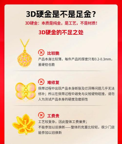 3D硬金里面含真金吗？