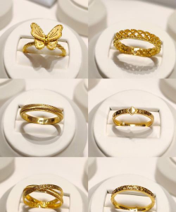 3d工艺黄金戒指耐戴吧？