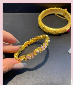 黄金珐琅工艺会掉色吗？