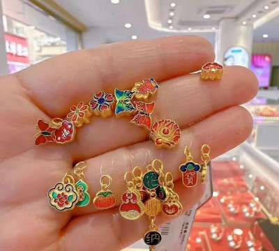 黄金珐琅彩工艺会影响克重吗？