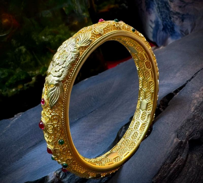 古法黄金珐琅手镯怎么样？