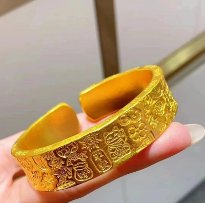 黄金手镯上面的古文一般用些什么